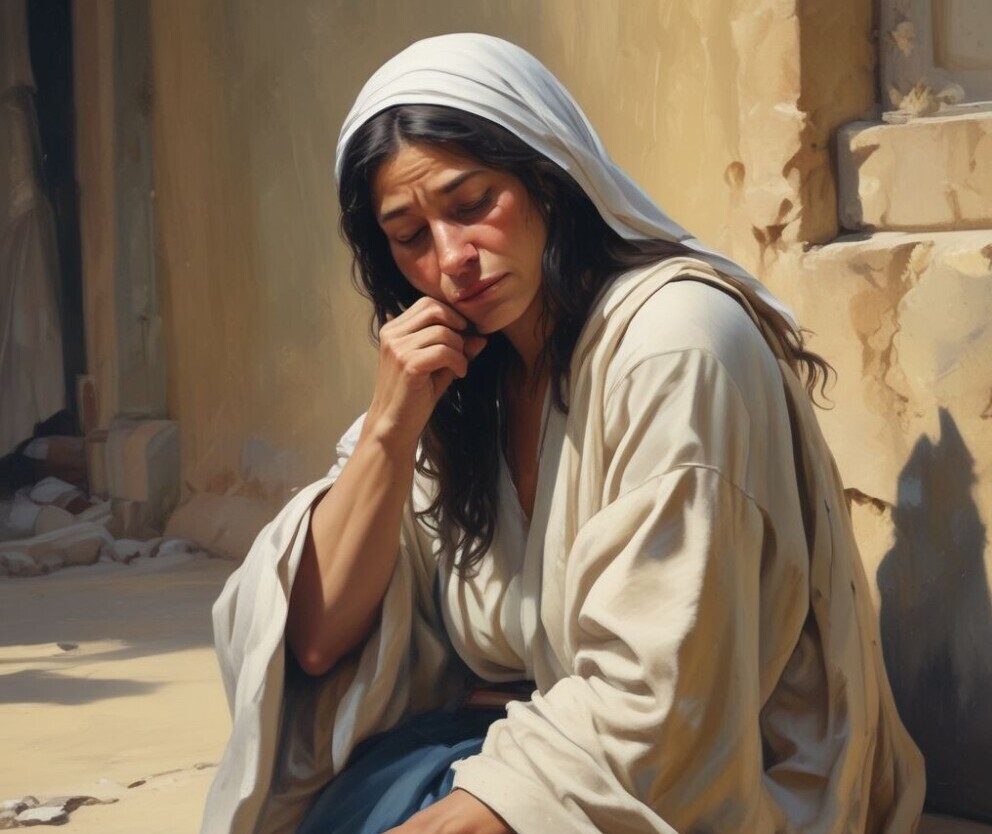 middle aged woman in ancient Israel