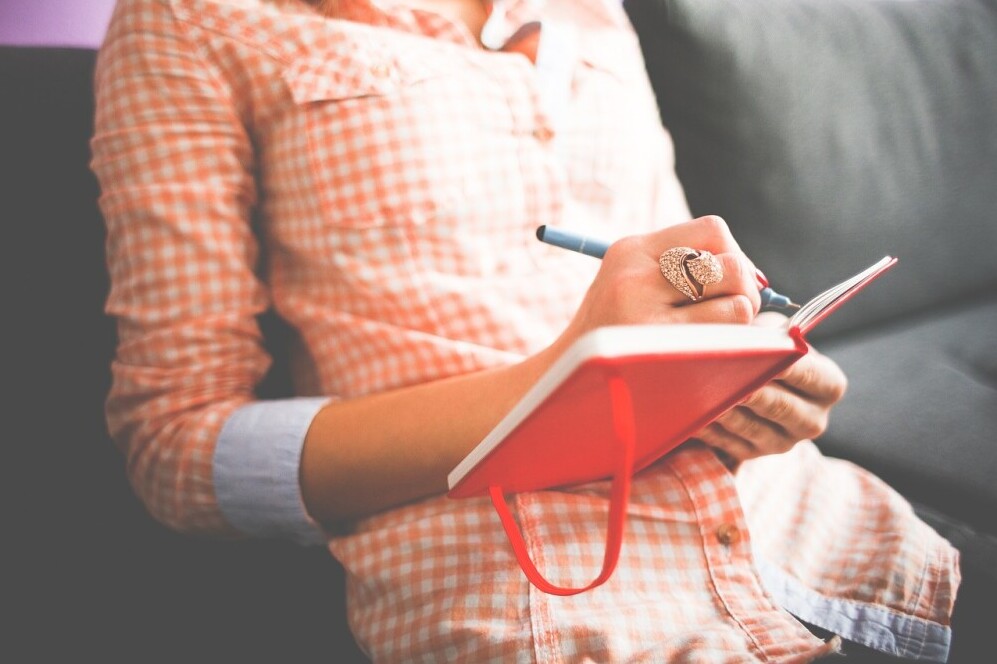 lady studying