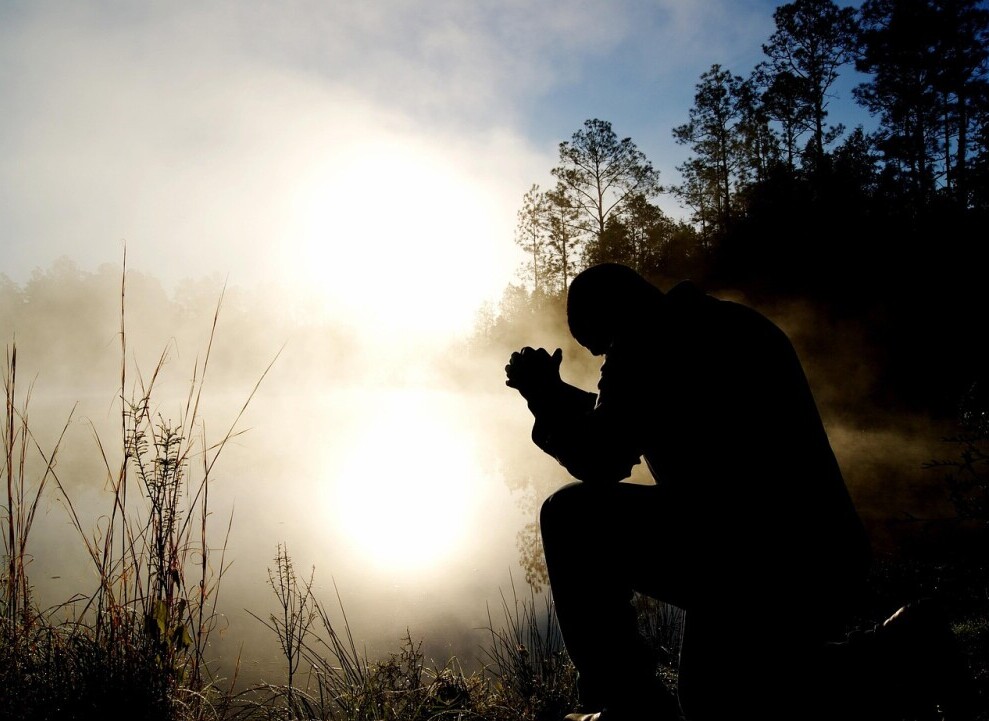 praying